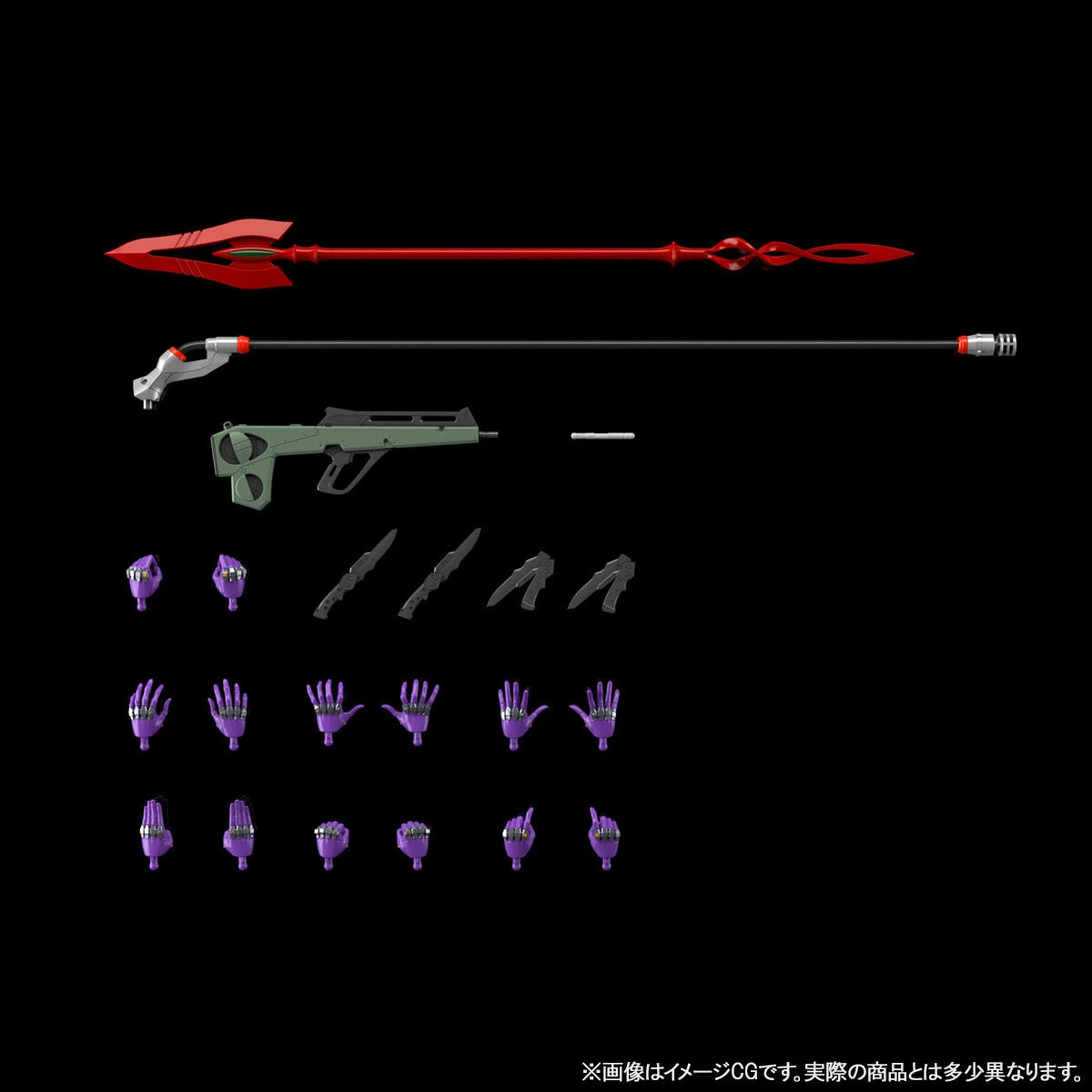 RG EVA-01 EVANGELION UNIT 01 WITH SPEAR OF CASSIUS (Shin Evangelion Theatrical Version) 5 RG EVA-01 EVANGELION UNIT 01 WITH SPEAR OF CASSIUS (Shin Evangelion Theatrical Version) – Image 3