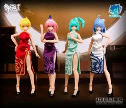 A.T.K GIRL : FOUR MYSTICAL BEASTS QIPAO ACCESSORIES SET