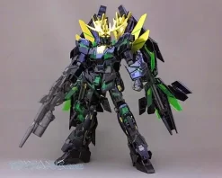 HGUC 1/144 UNICORN GUNDAM 02 BANSHEE NORN DESTROY MODE GREEN VER. -Boutique De Modèles GUN80123 2