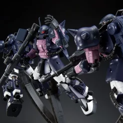 RG 1/144 MS-06R-1A BLACK TRI-STARS ZAKU II TRIPLE ACTION SET