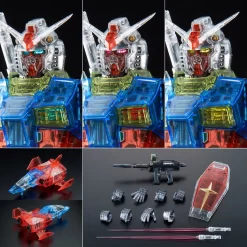 PG UNLEASHED CLEAR COLOR BODY FOR RX-78-2 GUNDAM -Boutique De Modèles PG UNLEASHED CLEAR COLOR BODY FOR RX 78 2 GUNDAM 3