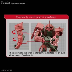 HGUC 1/144 MS-06S Char’s Zaku II [40TH LIMITED] -Boutique De Modèles hg ms06s zaku2 o4