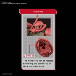 HGUC 1/144 MS-06S Char’s Zaku II [40TH LIMITED] -Boutique De Modèles hg ms06s zaku2 o5