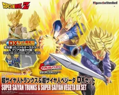 FIGURE-RISE DBZ SSJ TRUNKS & SSJ VEGETA DX SET