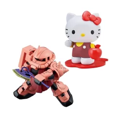 SD GUNDAM CROSS SILHOUETTE HELLO KITTY / MS-06S CHAR’S ZAKU II -Boutique De Modèles sdgcs hello kitty chars zaku2 o 1