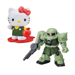 SD GUNDAM CROSS SILHOUETTE HELLO KITTY / MS-06S ZAKU II -Boutique De Modèles sdgcs hello kitty zaku2 o