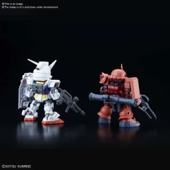 SDCS RX-78-2 & CHAR’S ZAKU II -Boutique De Modèles sdgcs rx782 zaku2 o3